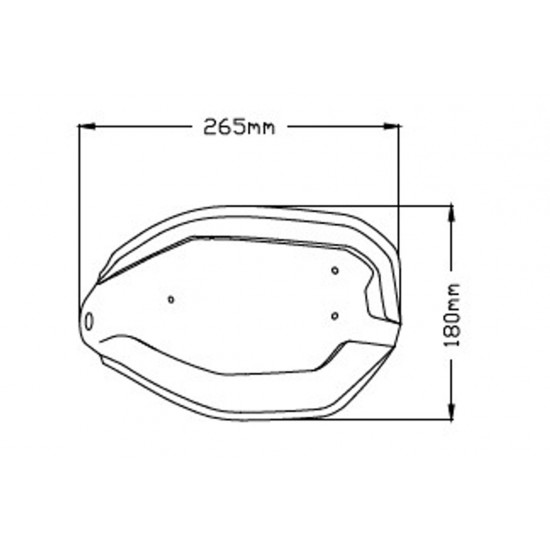 Επεκτάσεις εργοστασιακών χουφτών Puig Yamaha Tenere 700 σκούρο φιμέ Επεκτάσεις εργοστασιακών χουφτών Puig Yamaha Tenere 700 σκούρο φιμέ