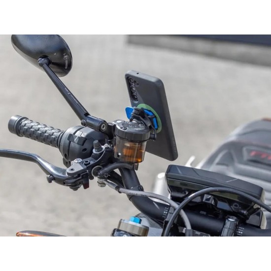 Βάση κινητού Quad Lock σε τρόμπα φρένου/συμπλέκτη Βάση κινητού Quad Lock σε τρόμπα φρένου/συμπλέκτη