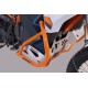 Προστατευτικά κάγκελα κινητήρα SW-Motech KTM 790 Adventure 23- πορτοκαλί