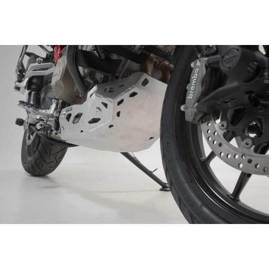 Ποδιά κινητήρα SW-Motech Ducati Multistrada V4/S/Sport/Rally ασημί Ποδιά κινητήρα SW-Motech Ducati Multistrada V4/S/Sport/Rally ασημί