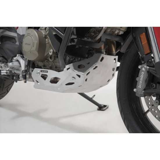 Ποδιά κινητήρα SW-Motech Ducati Multistrada V4/S/Sport/Rally ασημί Ποδιά κινητήρα SW-Motech Ducati Multistrada V4/S/Sport/Rally ασημί