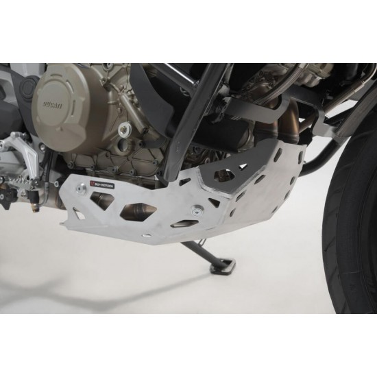 Ποδιά κινητήρα SW-Motech Ducati Multistrada V4/S/Sport/Rally ασημί Ποδιά κινητήρα SW-Motech Ducati Multistrada V4/S/Sport/Rally ασημί