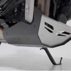 Ποδιά κινητήρα SW-Motech Yamaha MT-07 21- μαύρο-ασημί
