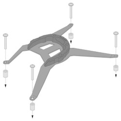 Βάση tankring PRO BMW F 650-700-800 GS