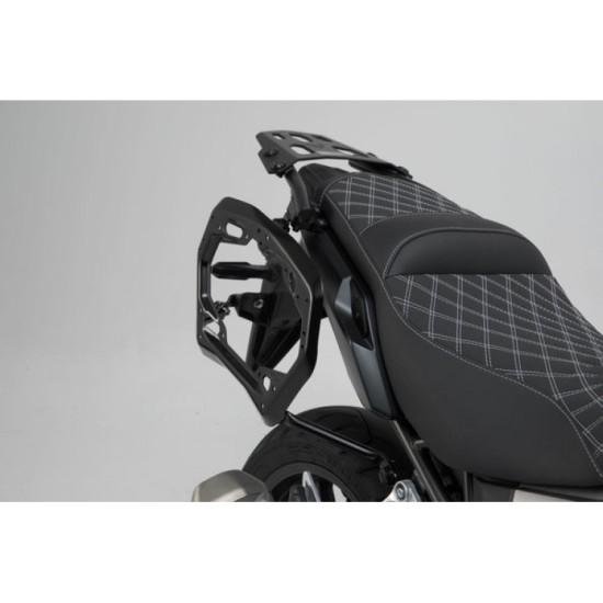 Σετ βάσεων και βαλιτσών αλουμινίου SW-Motech TRAX ADV 37 lt. Honda CB 500 X ασημί Σετ βάσεων και βαλιτσών αλουμινίου SW-Motech TRAX ADV 37 lt. Honda CB 500 X ασημί