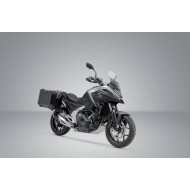 Σετ βάσεων και βαλιτσών SW-Motech TRAX ADV 37 lt. Honda NC 750 X 21- μαύρο