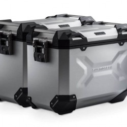 Σετ βάσεων και βαλιτσών SW-Motech TRAX ADV 45/45 lt. Honda X-ADV -20 ασημί