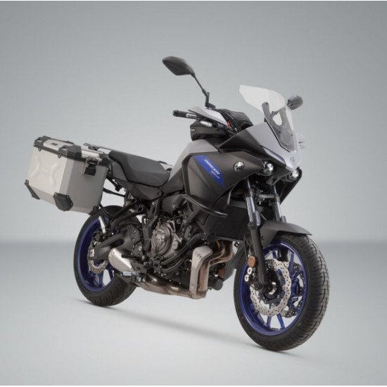 Σετ βάσεων και βαλιτσών SW-Motech TRAX ADV 45 lt. Yamaha Tracer 7 ασημί Σετ βάσεων και βαλιτσών SW-Motech TRAX ADV 45 lt. Yamaha Tracer 7 ασημί