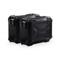 Σετ βάσεων και βαλιτσών SW-Motech TRAX ADV 37 lt. Suzuki DL 650 V-Strom 17- μαύρο