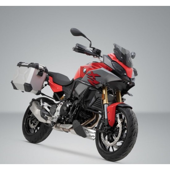 Σετ βάσεων και βαλιτσών SW-Motech TRAX ADV 37 lt. BMW F 900 R/XR ασημί Σετ βάσεων και βαλιτσών SW-Motech TRAX ADV 37 lt. BMW F 900 R/XR ασημί