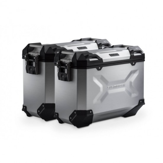 Σετ βάσεων και βαλιτσών SW-Motech TRAX ADV 37 lt. Moto Morini X-Cape 649 ασημί Σετ βάσεων και βαλιτσών SW-Motech TRAX ADV 37 lt. Moto Morini X-Cape 649 ασημί