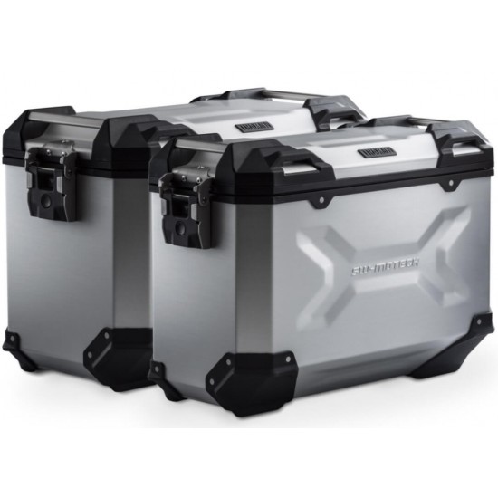Σετ βάσεων και βαλιτσών SW-Motech TRAX ADV BMW F 750 GS ασημί Σετ βάσεων και βαλιτσών SW-Motech TRAX ADV BMW F 750 GS ασημί