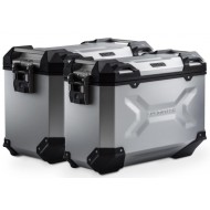 Σετ βάσεων και βαλιτσών SW-Motech TRAX ADV Suzuki V-Strom 1050/XT ασημί