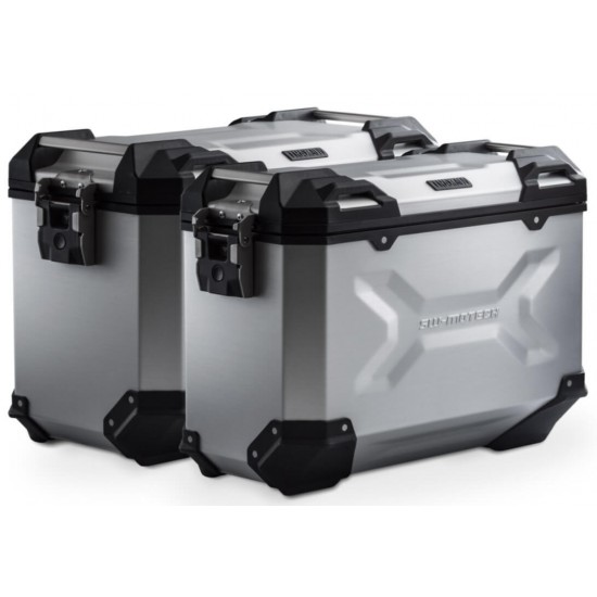 Σετ βάσεων και βαλιτσών SW-Motech TRAX ADV Suzuki V-Strom 1050/XT ασημί Σετ βάσεων και βαλιτσών SW-Motech TRAX ADV Suzuki V-Strom 1050/XT ασημί