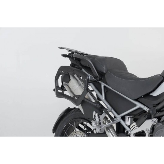 Σετ βάσεων και βαλιτσών SW-Motech TRAX ADV Triumph Tiger 1200 GT/Rally/Pro 22- ασημί Σετ βάσεων και βαλιτσών SW-Motech TRAX ADV Triumph Tiger 1200 GT/Rally/Pro 22- ασημί