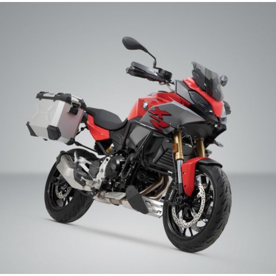 Σετ βάσεων και βαλιτσών SW-Motech TRAX ADV 45 lt. BMW F 900 R/XR ασημί Σετ βάσεων και βαλιτσών SW-Motech TRAX ADV 45 lt. BMW F 900 R/XR ασημί