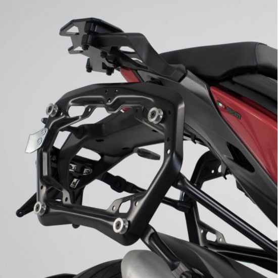 Σετ βάσεων και βαλιτσών SW-Motech TRAX ADV 45 lt. Ducati Multistrada 1260/S ασημί Σετ βάσεων και βαλιτσών SW-Motech TRAX ADV 45 lt. Ducati Multistrada 1260/S ασημί