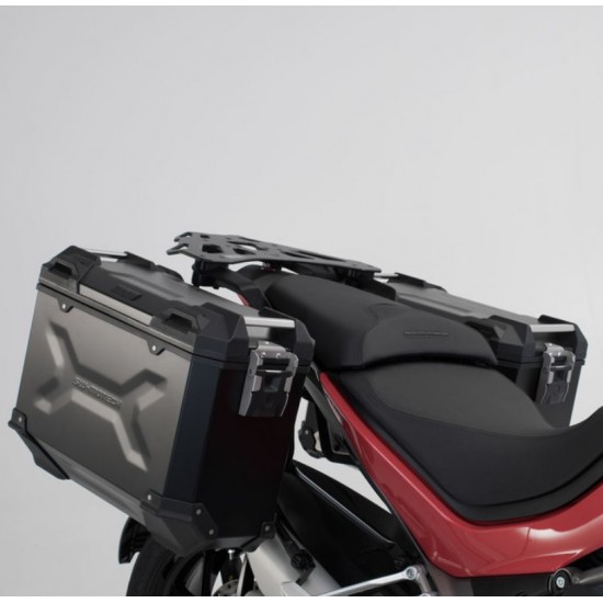 Σετ βάσεων και βαλιτσών SW-Motech TRAX ADV 45 lt. Ducati Multistrada 1260/S ασημί Σετ βάσεων και βαλιτσών SW-Motech TRAX ADV 45 lt. Ducati Multistrada 1260/S ασημί