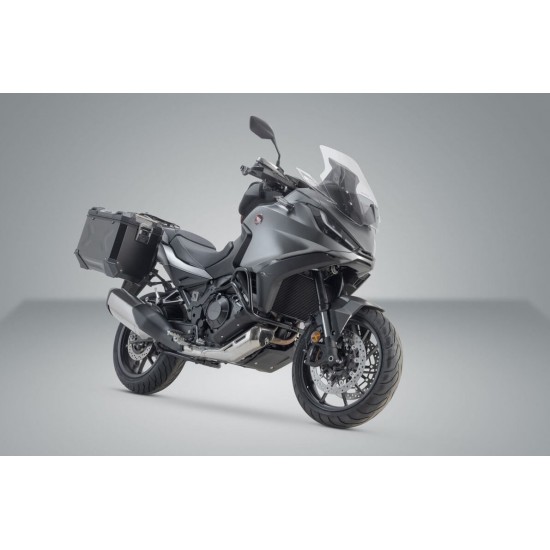 Σετ βάσεων και βαλιτσών SW-Motech TRAX ADV 45 lt. Honda NT 1100 Μαύρο 