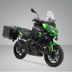 Σετ βάσεων και βαλιτσών SW-Motech TRAX ADV 45/45 lt. Kawasaki Versys 650 15- μαύρο