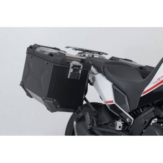 Σετ βάσεων και βαλιτσών SW-Motech TRAX ADV 45 lt. Moto Morini X-Cape 649 μαύρο Σετ βάσεων και βαλιτσών SW-Motech TRAX ADV 45 lt. Moto Morini X-Cape 649 μαύρο