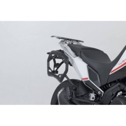 Σετ βάσεων και βαλιτσών SW-Motech TRAX ADV 45 lt. Moto Morini X-Cape 649 ασημί