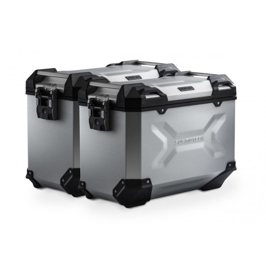 Σετ βάσεων και βαλιτσών SW-Motech TRAX ADV 45 lt. Moto Morini X-Cape 649 ασημί Σετ βάσεων και βαλιτσών SW-Motech TRAX ADV 45 lt. Moto Morini X-Cape 649 ασημί