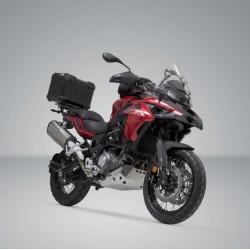 Σετ βάσης και βαλίτσας topcase SW-Motech TRAX ADV Benelli 502 X μαύρο