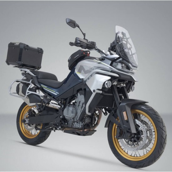 Σετ βάσης και βαλίτσας topcase SW-Motech TRAX ADV CFMoto 800MT μαύρο