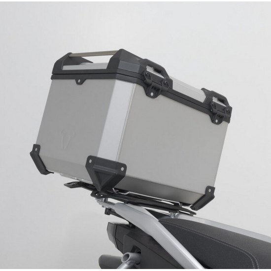 Σετ βάσης και βαλίτσας topcase SW-Motech TRAX ADV CFMoto 800MT ασημί Σετ βάσης και βαλίτσας topcase SW-Motech TRAX ADV CFMoto 800MT ασημί
