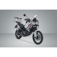 Σετ βάσης και βαλίτσας topcase SW-Motech TRAX ADV Ducati Desert X ασημί