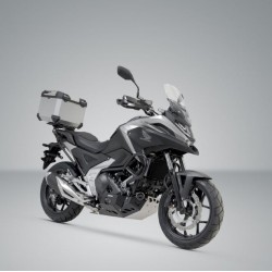 Σετ βάσης και βαλίτσας topcase SW-Motech TRAX ADV Honda NC 750 X 21- ασημί