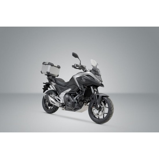 Σετ βάσης και βαλίτσας topcase SW-Motech TRAX ADV Honda NC 750 X 21- ασημί