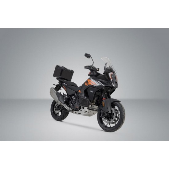 Σετ βάσης και βαλίτσας topcase SW-Motech TRAX ADV KTM 1290 Super Adventure S/R 21- μαύρο Σετ βάσης και βαλίτσας topcase SW-Motech TRAX ADV KTM 1290 Super Adventure S/R 21- μαύρο