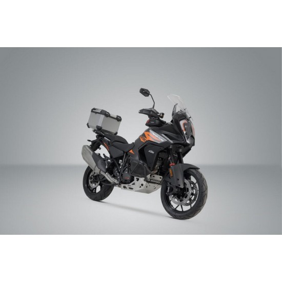 Σετ βάσης και βαλίτσας topcase SW-Motech TRAX ADV KTM 1290 Super Adventure S/R 21- ασημί Σετ βάσης και βαλίτσας topcase SW-Motech TRAX ADV KTM 1290 Super Adventure S/R 21- ασημί