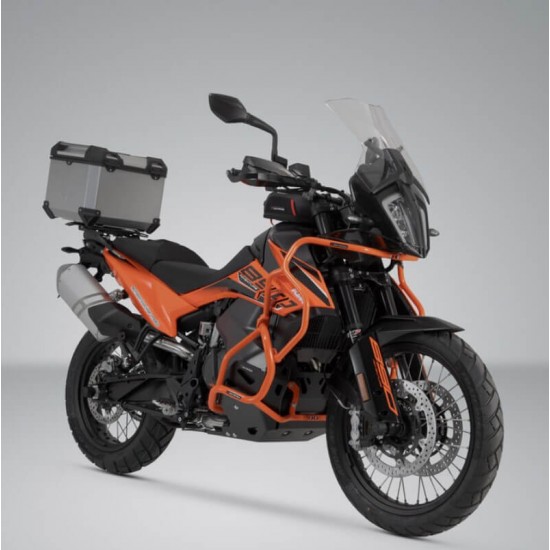 Σετ βάσης και βαλίτσας topcase SW-Motech TRAX ADV KTM 890 Adventure/R ασημί Σετ βάσης και βαλίτσας topcase SW-Motech TRAX ADV KTM 890 Adventure/R ασημί