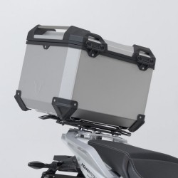 Σετ βάσης και βαλίτσας topcase SW-Motech TraX ADV Moto Morini X-Cape 649 ασημί