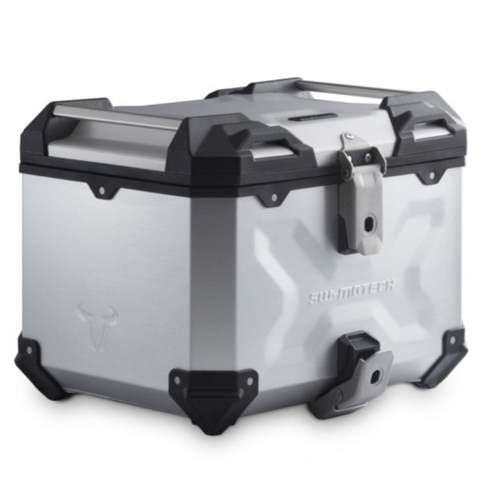 Σετ βάσης και βαλίτσας topcase SW-Motech TRAX ADV Yamaha MT-07 Tracer ασημί Σετ βάσης και βαλίτσας topcase SW-Motech TRAX ADV Yamaha MT-07 Tracer ασημί