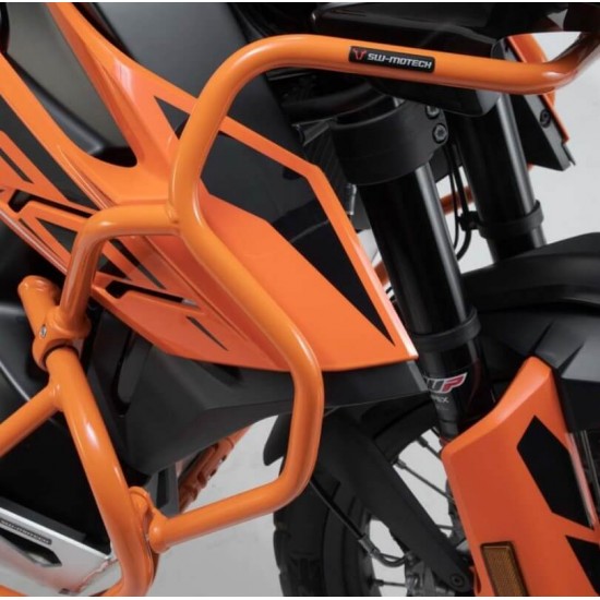 Άνω προστατευτικά κάγκελα SW-Motech KTM 890 Adventure/R -22 πορτοκαλί Άνω προστατευτικά κάγκελα SW-Motech KTM 890 Adventure/R -22 πορτοκαλί