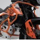 Άνω προστατευτικά κάγκελα SW-Motech KTM 890 Adventure/R -22 πορτοκαλί Άνω προστατευτικά κάγκελα SW-Motech KTM 890 Adventure/R -22 πορτοκαλί