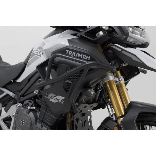 Άνω προστατευτικά κάγκελα SW-Motech Triumph Tiger 1200 GT/Rally/Pro 22- μαύρα Άνω προστατευτικά κάγκελα SW-Motech Triumph Tiger 1200 GT/Rally/Pro 22- μαύρα