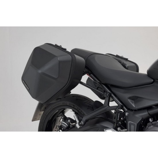 Σετ βάσεων και πλαϊνών βαλιτσών SW-Motech Urban ABS 33 lt. Triumph Trident 660 (σετ) Σετ βάσεων και πλαϊνών βαλιτσών SW-Motech Urban ABS 33 lt. Triumph Trident 660 (σετ)