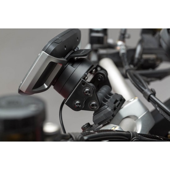 Βάση GPS SW-Motech Quick-Lock στην τιμονόπλακα Ducati Multistrada 1200/S 15- Βάση GPS SW-Motech Quick-Lock στην τιμονόπλακα Ducati Multistrada 1200/S 15-