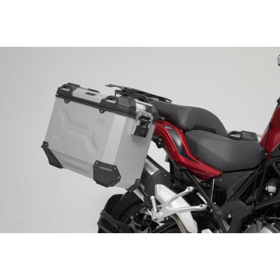 Σετ βάσεων και βαλιτσών SW-Motech TRAX ADV BENELLI TRK 502 X ασημί Σετ βάσεων και βαλιτσών SW-Motech TRAX ADV BENELLI TRK 502 X ασημί