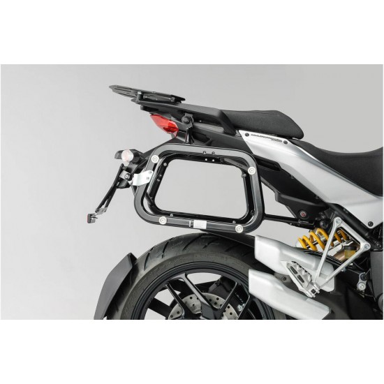 Σετ βάσεων και βαλιτσών SW-Motech TRAX ION 37 lt. Ducati Multistrada 1200/S -14 μαύρο Σετ βάσεων και βαλιτσών SW-Motech TRAX ION 37 lt. Ducati Multistrada 1200/S -14 μαύρο