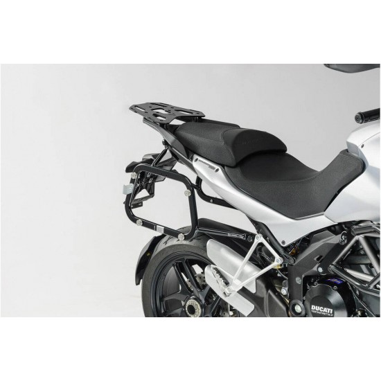 Σετ βάσεων και βαλιτσών SW-Motech TRAX ION 37 lt. Ducati Multistrada 1200/S -14 μαύρο Σετ βάσεων και βαλιτσών SW-Motech TRAX ION 37 lt. Ducati Multistrada 1200/S -14 μαύρο