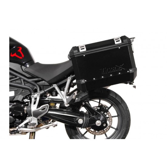 Σετ βάσεων και βαλιτσών SW-Motech TRAX ION 37 lt. Triumph Tiger Explorer 1200/XC/XR μαύρο Σετ βάσεων και βαλιτσών SW-Motech TRAX ION 37 lt. Triumph Tiger Explorer 1200/XC/XR μαύρο