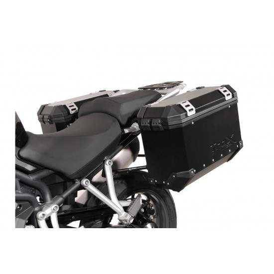 Σετ βάσεων και βαλιτσών SW-Motech TRAX ION 37 lt. Triumph Tiger Explorer 1200/XC/XR μαύρο Σετ βάσεων και βαλιτσών SW-Motech TRAX ION 37 lt. Triumph Tiger Explorer 1200/XC/XR μαύρο