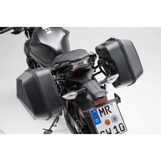 Σετ βάσεων και πλαϊνών βαλιτσών SW-Motech Urban ABS 33 lt. Kawasaki Ζ 650 (σετ) Σετ βάσεων και πλαϊνών βαλιτσών SW-Motech Urban ABS 33 lt. Kawasaki Ζ 650 (σετ)