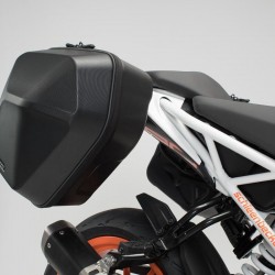 Σετ βάσεων και πλαϊνών βαλιτσών SW-Motech Urban ABS 33 lt. KTM 125-390 Duke 17- (σετ)